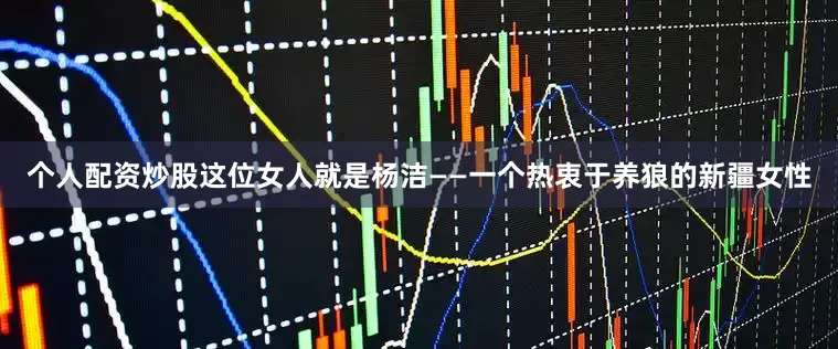 个人配资炒股这位女人就是杨洁——一个热衷于养狼的新疆女性