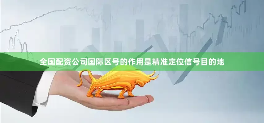 全国配资公司国际区号的作用是精准定位信号目的地