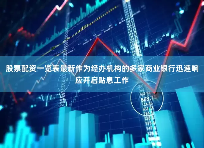 股票配资一览表最新作为经办机构的多家商业银行迅速响应开启贴息工作